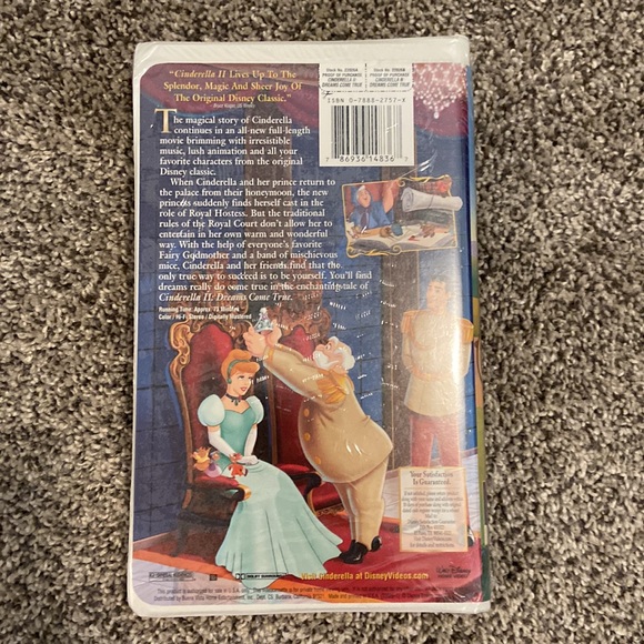 (4) Sealed NIB Disney VHS Lot Cinderella Masterpiece Snow White Aladdin - Picture 6 of 11